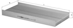 MAHLE Filtru, aer habitaclu MAHLE LA 357 (LA 357)