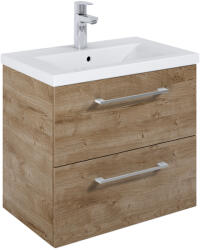 Roca Roma Compact dulap 60x38.4x53 cm sub chiuveta pe perete stejar A857952808 (A857952808)
