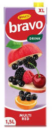 Rauch Gyümölcsital, 12 százalék , 1, 5 l, RAUCH Bravo, piros multivitamin (KHI456) (KHI456)