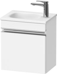 Duravit Sivida szekrény 40x29.5x44 cm mosdókagyló alá akasztható fehér-króm SV4649L10180000