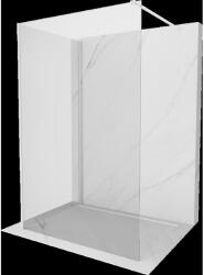 Mexen Kioto perete de duș Walk-in 135 x 100 cm, transparent, alb - 800-135-212-20-00-100 (800-135-212-20-00-100)