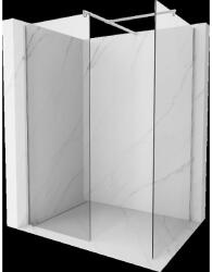 Mexen Kioto perete de duș Walk-in 90 x 80 cm, transparent, crom - 800-090-202-01-00-080 (800-090-202-01-00-080)