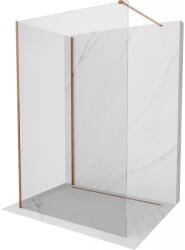 Mexen Kioto perete de duș Walk-in 90 x 85 cm, transparent, aur roz - 800-090-212-60-00-085 (800-090-212-60-00-085)