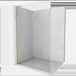 Mexen Kioto L panou duș Walk-in 50 x 200 cm, transparent, auriu periat - 800-050-103-55-00 (800-050-103-55-00)