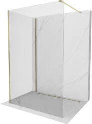 Mexen Kioto perete duș Walk-in 110 x 110 cm, transparent, aurie - 800-110-212-50-00-110 (800-110-212-50-00-110)