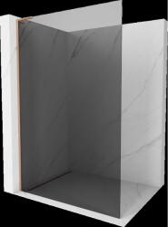 Mexen Kioto L perete de duș Walk-in 80 x 200 cm, grafit, cupru periat - 800-080-103-65-40 (800-080-103-65-40)