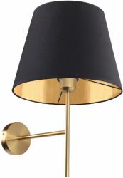 Polux Elena oldalfali lámpa 1x20 W fekete 325839