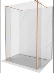Mexen Kioto panou de duș independent 125 x 30 x 30 cm, transparent, cupru periat - 800-125-030-222-65-00-030 (800-125-030-222-65-00-030)