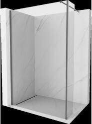 Mexen Kioto perete walk-in 105 x 40 cm, transparent, gri armatură lustruită - 800-105-212-66-00-040 (800-105-212-66-00-040)