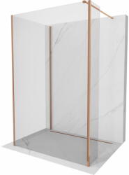 Mexen Kioto perete de duș Walk-in 120 x 120 x 40 cm, transparent, aur roz - 800-120-120-221-60-00-040 (800-120-120-221-60-00-040)