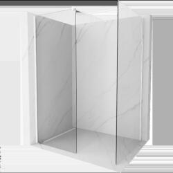 Mexen Kioto paravan de duș Walk-in 85 x 80 cm, transparent, alb - 800-085-202-20-00-080 (800-085-202-20-00-080)