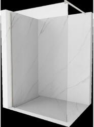 Mexen Kioto perete de duș Walk-in 85 x 200 cm, transparent 8 mm, nichel periat - 800-085-101-97-00 (800-085-101-97-00)