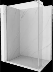Mexen Kioto perete de duș Walk-in 130 x 30 cm, transparent, crom - 800-130-212-01-00-030 (800-130-212-01-00-030)