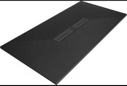 Mexen Toro tavă de duș dreptunghiulară SMC 160 x 80 cm, negru, capac mascare negru - 43708016-B (43708016-B)