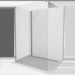 Mexen Kioto perete de duș Walk-in 140 x 95 cm, transparent, armată - 800-140-212-95-00-095 (800-140-212-95-00-095)
