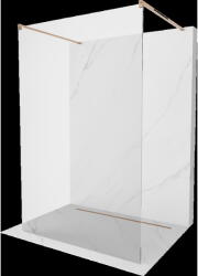 Mexen Kioto perete de duș independent 105 x 200 cm, transparent 8 mm, aur roz - 800-105-002-60-00 (800-105-002-60-00)