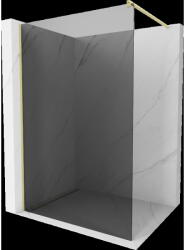 Mexen Kioto panou de duș Walk-in 140 x 200 cm, grafit 8 mm, auriu periat - 800-140-101-55-40 (800-140-101-55-40)