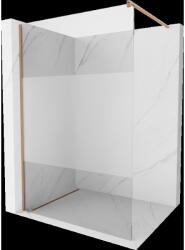 Mexen Kioto perete de duș Walk-in 90 x 200 cm, transparent/mat 8 mm, cupru periat - 800-090-101-65-35 (800-090-101-65-35)