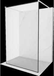 Mexen Kioto perete de duș autoportant 160 x 200 cm, model negru 8 mm, nichel periat - 800-160-002-97-70 (800-160-002-97-70)