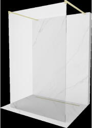 Mexen Kioto panou de duș independent 170 x 200 cm, transparent 8 mm, auriu periat - 800-170-002-55-00 (800-170-002-55-00)