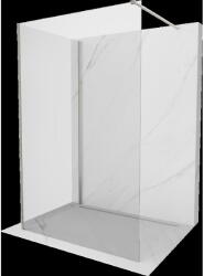Mexen Kioto perete duș Walk-in 135 x 120 cm, transparent, nichel periat - 800-135-212-97-00-120 (800-135-212-97-00-120)