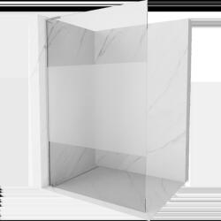 Mexen Kioto L perete de duș Walk-in 90 x 200 cm, transparent/mat, crom - 800-090-103-01-35 (800-090-103-01-35)