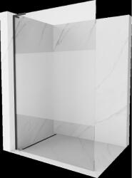 Mexen Kioto L paravan de duș Walk-in 70 x 200 cm, transparent/frosted, negru - 800-070-103-70-35 (800-070-103-70-35)