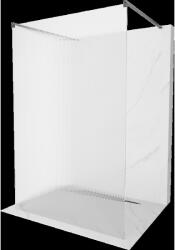 Mexen Kioto perete de duş liber de 130 x 200 cm, sticlă de 8 mm, gri armat - 800-130-002-66-09 (800-130-002-66-09)