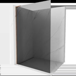 Mexen Kioto L perete de duș Walk-in 120 x 200 cm, grafit, aur roz - 800-120-103-60-40 (800-120-103-60-40)