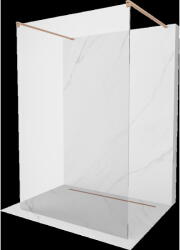 Mexen Kioto perete de duș autoportant 105 x 200 cm, transparent 8 mm, cupru periat - 800-105-002-65-00 (800-105-002-65-00)