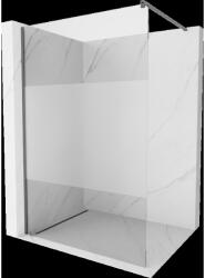 Mexen Kioto perete de duș Walk-in 120 x 200 cm, transparent/mătuit 8 mm, gun metal - 800-120-101-95-35 (800-120-101-95-35)