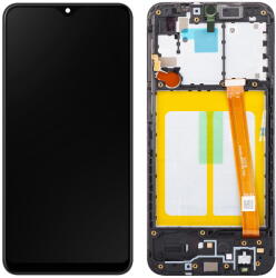 Samsung Piese si componente Display - Touchscreen Samsung Galaxy A20e A202, Cu Rama, Negru, Service Pack GH82-20186A (GH82-20229A) - pcone