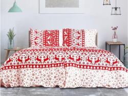  Pamut ágynemű RED CHRISTMAS piros Ágyneműhuzat mérete: 70 x 90 cm | 140 x 200 cm