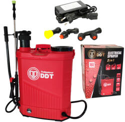 DDT Pompa de stropit cu acumulator 2 in 1, DDT, rezervor 16 Litri, 12 V, 8 Ah (dwr-C421) Pulverizator