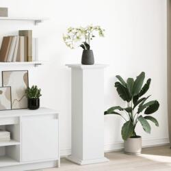 vidaXL fehér szerelt fa bemutatóállvány tárolóval 31 x 30 x 90 cm (854607)