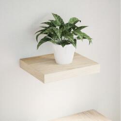 vidaXL szerelt fa lebegő polc 23 x 23, 5 x 4 cm (4010679) - vidaxl