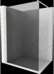 Mexen Kioto Walk-in zuhanyfal 70 x 200 cm, grafit 8 mm, kefélt nikkel - 800-070-101-97-40 (800-070-101-97-40)
