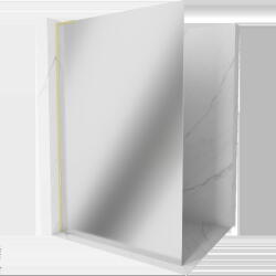 Mexen Kioto L Walk-in zuhanykabin 80 x 200 cm, tükör, arany csiszolt - 800-080-103-55-50 (800-080-103-55-50)