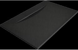 Mexen Egon téglalap alakú zuhanytál SMC 140 x 90 cm, fekete - 4R709014 (4R709014)