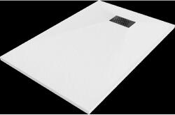 Mexen Hugo téglatest SMC 100 x 80 cm, fehér, fekete fedél - 42108010-B (42108010-B)