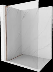 Mexen Kioto L Walk-in zuhanyfal 105 x 200 cm, átlátszó, rózsaszín arany - 800-105-103-60-00 (800-105-103-60-00)