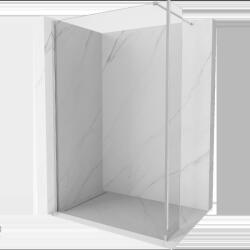 Mexen Kioto Walk-in zuhanyzó fal 140 x 40 cm, átlátszó, króm - 800-140-212-01-00-040 (800-140-212-01-00-040)
