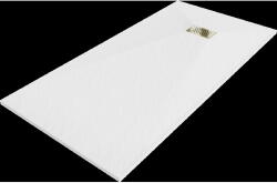 Mexen Hugo téglalap alakú SMC 180 x 90 cm, fehér, arany takarólemez - 42109018-G (42109018-G)