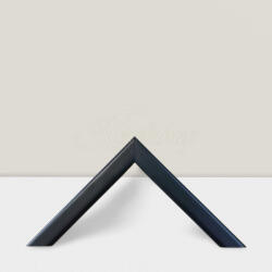 Keretshop 1, 4 cm matt fekete EGYEDI MÉRETBEN 30B (KS665346)