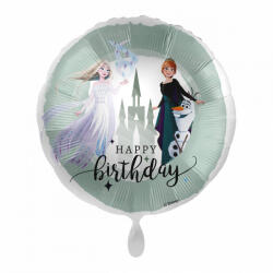 Disney Jégvarázs Pastel Happy Birthday fólia lufi 43 cm (NPR163359)