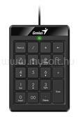 GENIUS Numpad 110 Slim numerikus vezetékes billentyűzet (fekete) (GENIUS_31300016400) (GENIUS_31300016400)