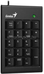 GENIUS Numpad 100 numerikus vezetékes billentyűzet (fekete) (31300015400) (31300015400)