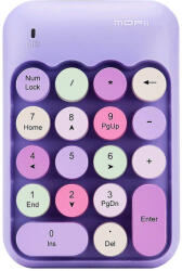 MOFII Vezeték nélküli Numerikus Billentyűzet X910 (Lila)