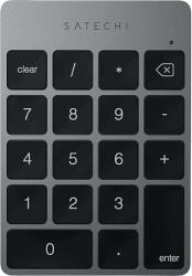 Satechi Alumínium Slim vezeték nélküli Bluetooth numerikus billentyűzet, asztroszürke (ST-SALKPM) (st-salkpm)