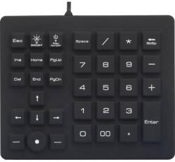 Renkforce USB-s numerikus billentyűzet, fröccsenő víz ellen védett, porvédett, fekete, Renkforce - conrad